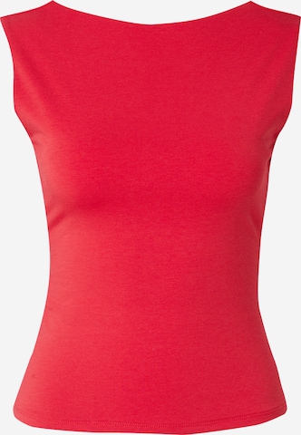 Abercrombie & Fitch Топ в Красный: спереди