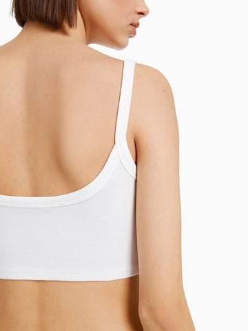 Bershka Top in Zwart