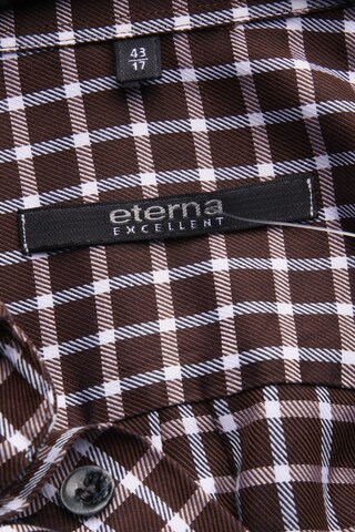 ETERNA Button Up Shirt in XXL in Brown