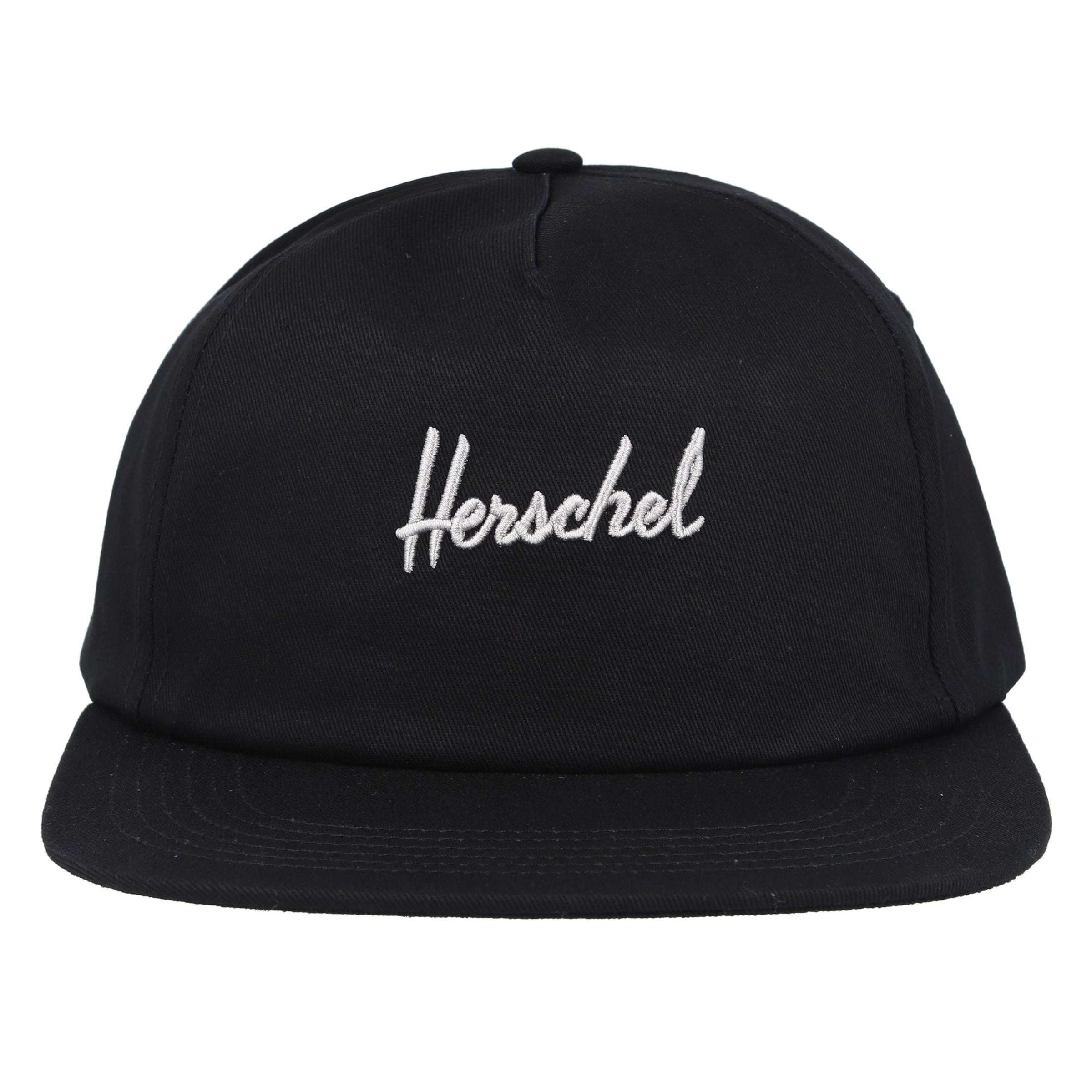 Herschel Cap in Schwarz: Vorderseite