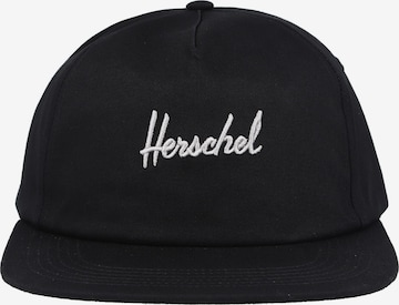 Casquette Herschel en noir : devant