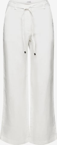 ESPRIT Regular Broek in Wit: voorkant