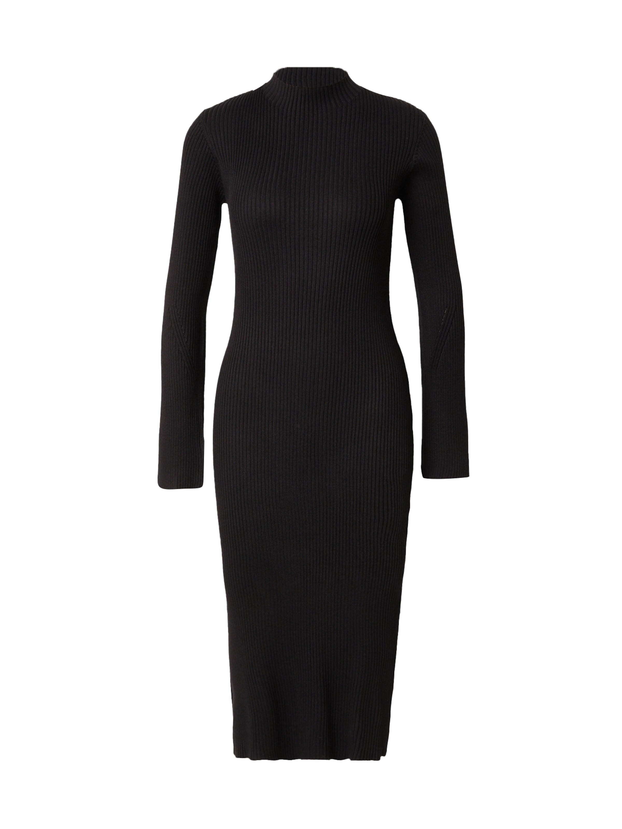 MSCH COPENHAGEN Πλεκτό φόρεμα 'Jenetta Hasle' σε μαύρο: μπροστά