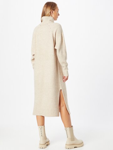 mbym Knitted dress 'Frey' in Beige