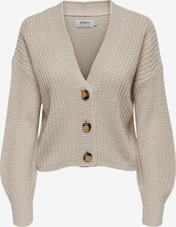 Cardigan 'Carol' ONLY en gris : devant