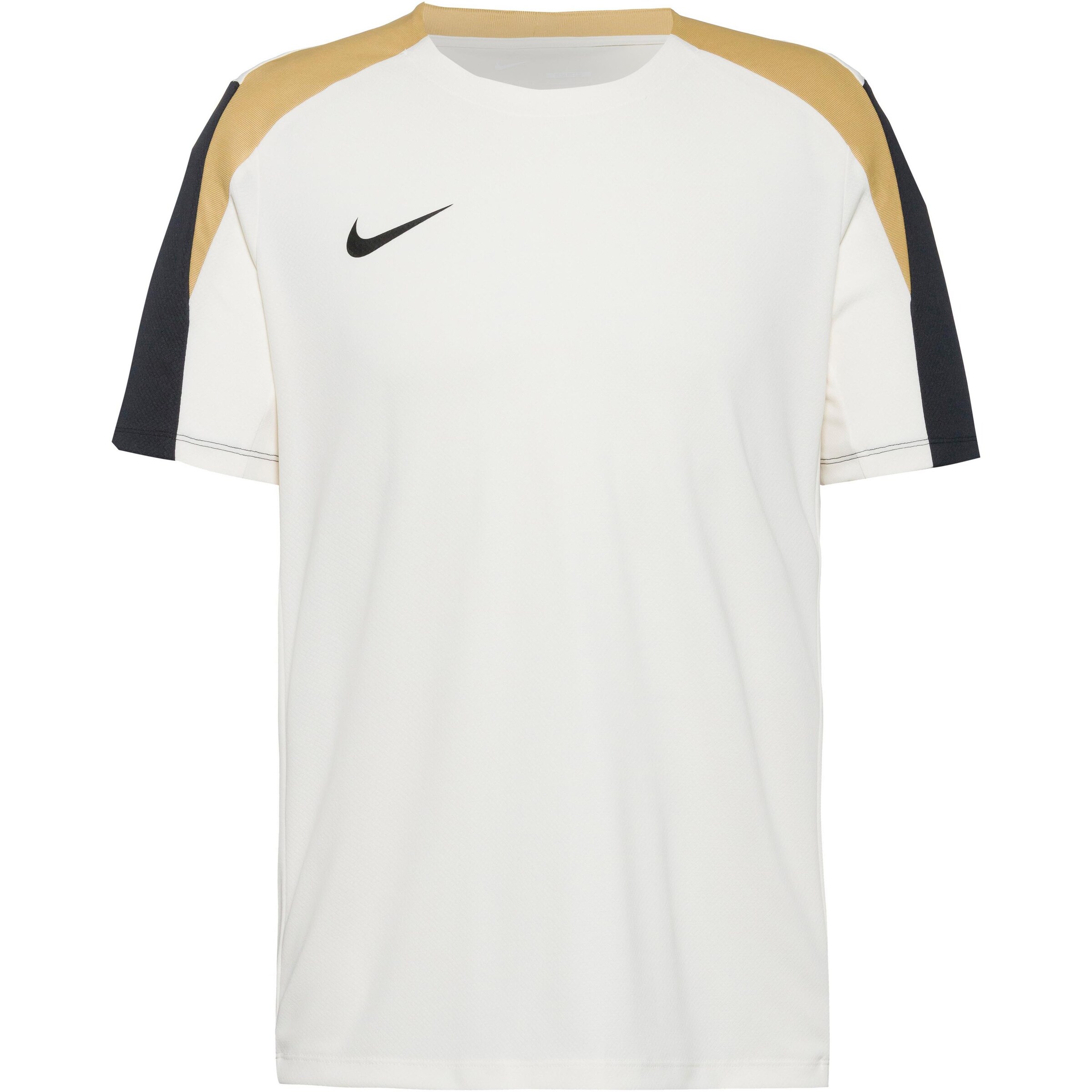 NIKE Performance Shirt 'Strike' in yellow gold / Black / Wool white, Item view