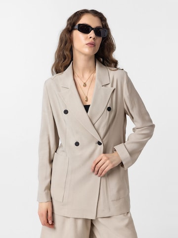 Blazer 'Elisa' di Antioch in beige: frontale