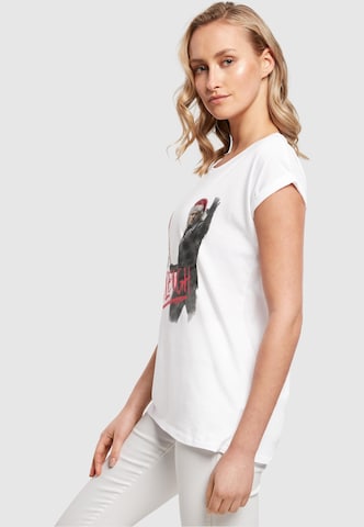 T-shirt 'Witcher - Here To Sleigh' ABSOLUTE CULT en blanc
