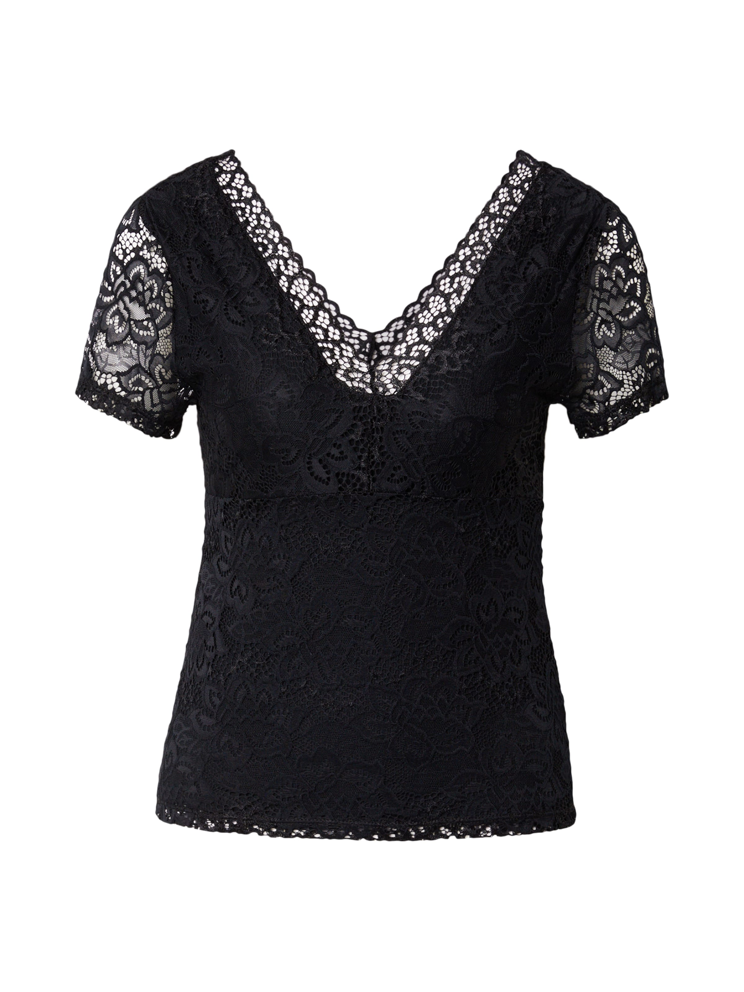 VILA Tričko 'VILACY' - Čierna: predná strana