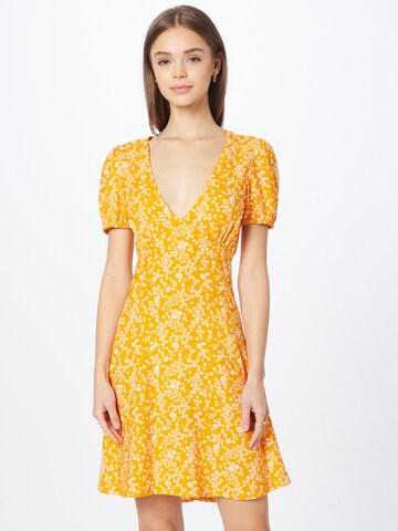 Tally Weijl Letní šaty – žlutá: přední strana