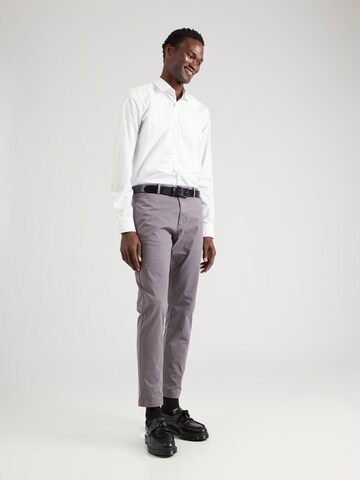 regular Pantaloni chino 'David' di HUGO in grigio