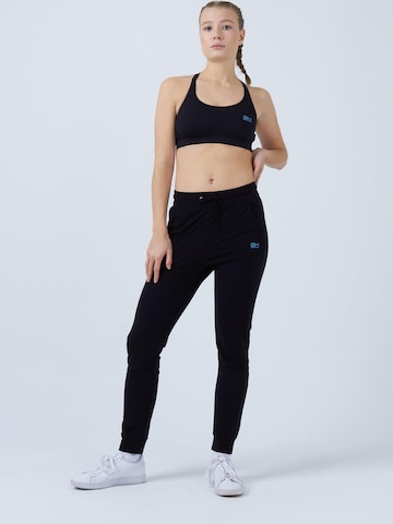 SPORTKIND Sporthose 'Jogging Pants' in Schwarz: Vorderseite
