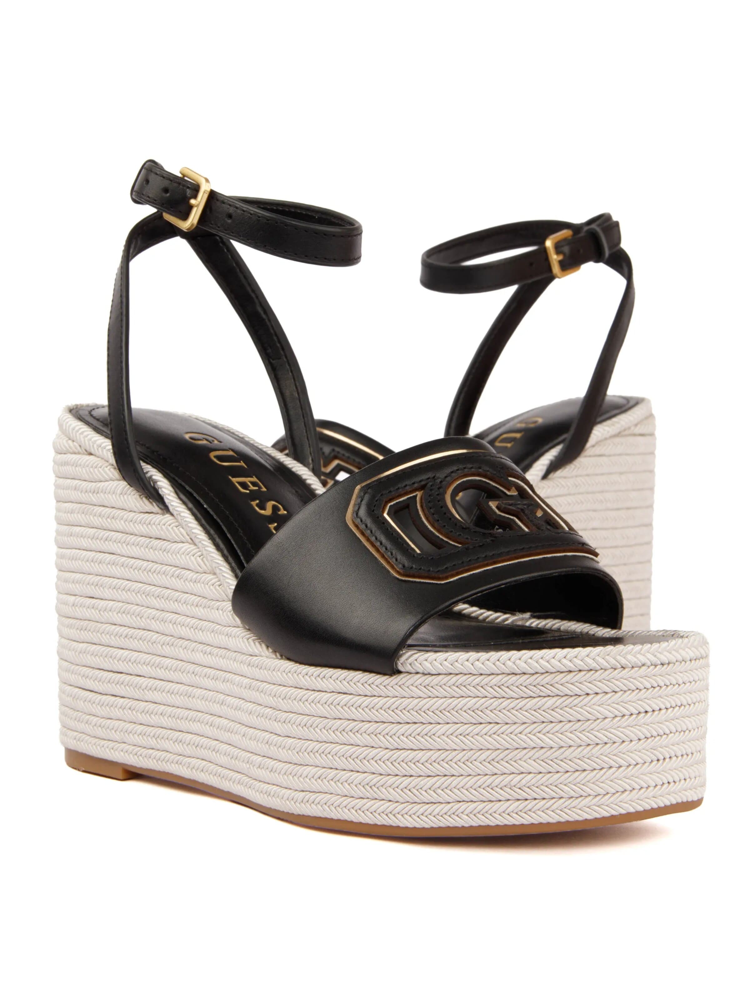 GUESS Sandaal 'Formal' in Zwart