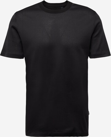 T-Shirt 'Tiburt 426' BOSS en noir : devant