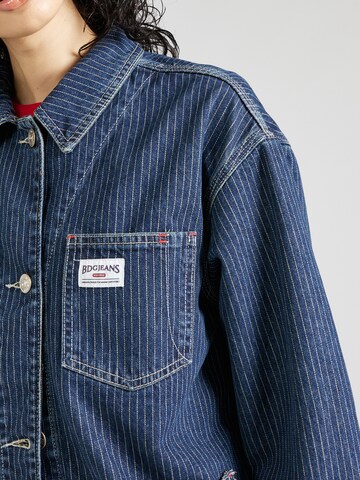 BDG Urban Outfitters Tussenjas 'RAILROAD RINSE' in Blauw