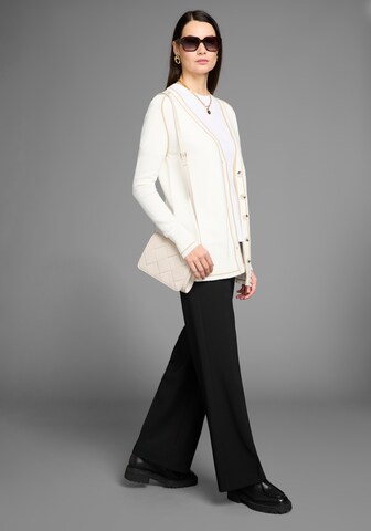 HECHTER PARIS Knit Cardigan in Beige