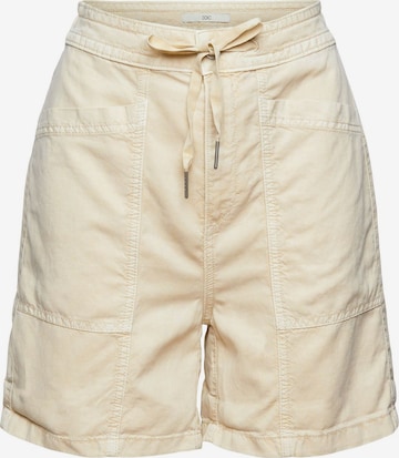 ESPRIT Loosefit Hose in Beige: predná strana