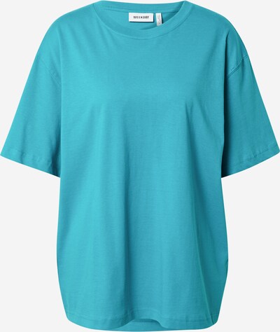 WEEKDAY Shirt in Turquoise, Item view
