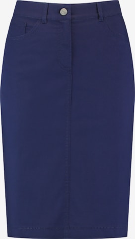 GERRY WEBER Rok in Blauw: voorkant