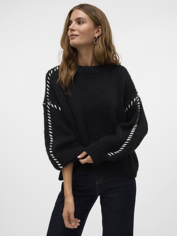 VERO MODA Trui 'Feng' in Zwart