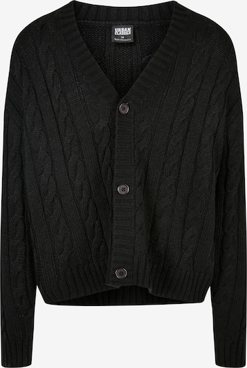 Urban Classics Cardigan i sort, Produktvisning