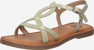 GIOSEPPO Sandals 'SARPY' in Green: front