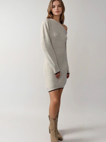 My fashion Gebreide jurk 'Strickkleider' in Grijs
