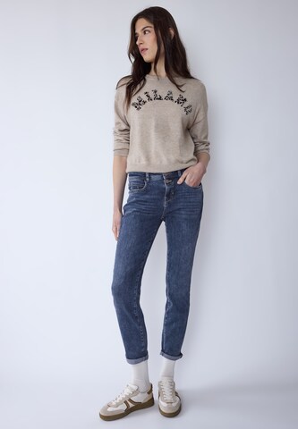 Street One Studio Slim fit Jeans in Blue