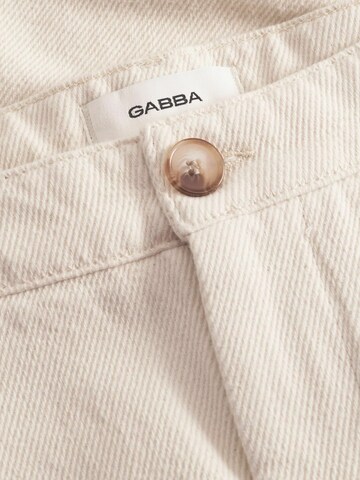 GABBA Regular Housut 'Joe Pas' värissä beige