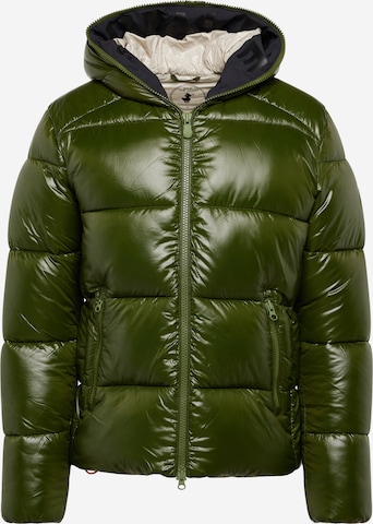 Veste d’hiver 'Edgard' SAVE THE DUCK en vert : devant