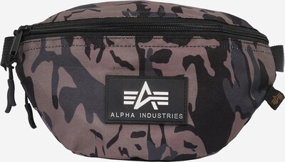ALPHA INDUSTRIES Чанта за кръста в гълъбово синьо / таупе сиво / черно, Преглед на продукта