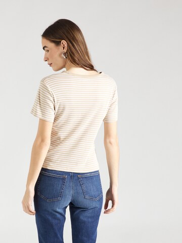 LEVI'S ® Μπλουζάκι 'Graphic Rickie Tee' σε μπεζ