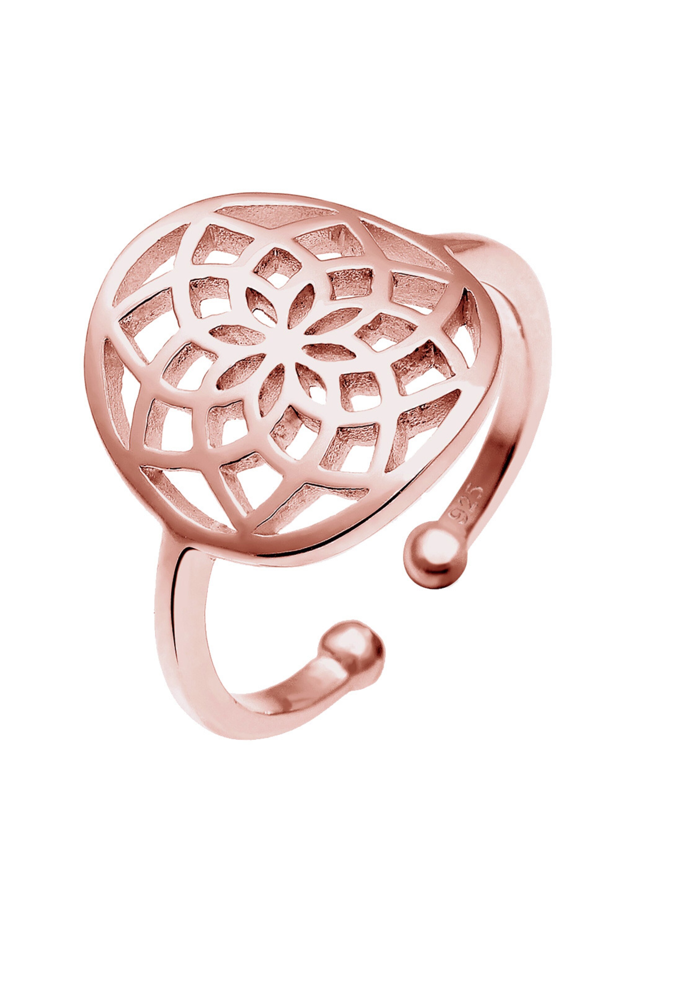 ELLI Ring in Roze: voorkant