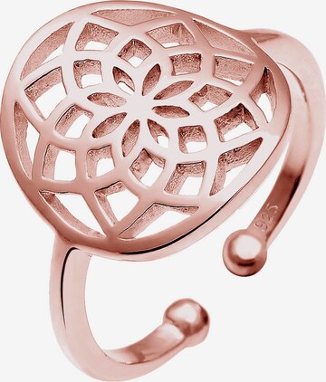 Bague ELLI en rose : devant