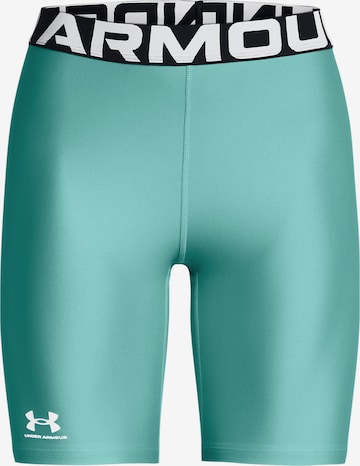 UNDER ARMOUR Skinny Sporthose ' HeatGear 8 ' in Blau: predná strana