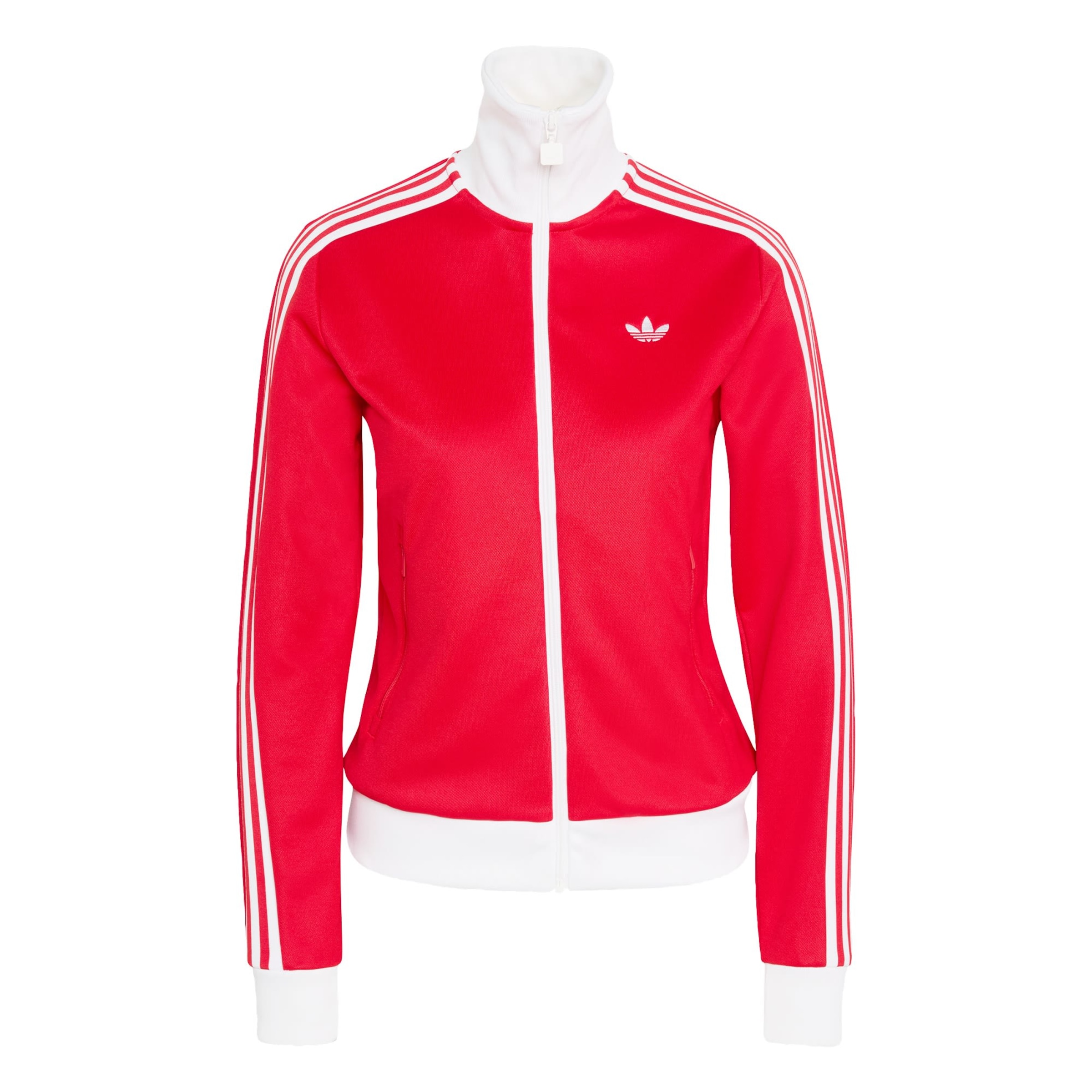 ADIDAS ORIGINALS Veste de survêtement 'Classic' en rouge / blanc, Vue avec produit