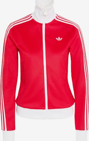 Giacca di felpa 'Classic' di ADIDAS ORIGINALS in rosso: frontale