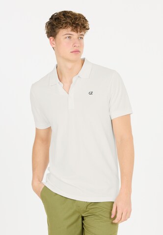 Cruz Poloshirt 'Harrold' in Weiß: Vorderseite