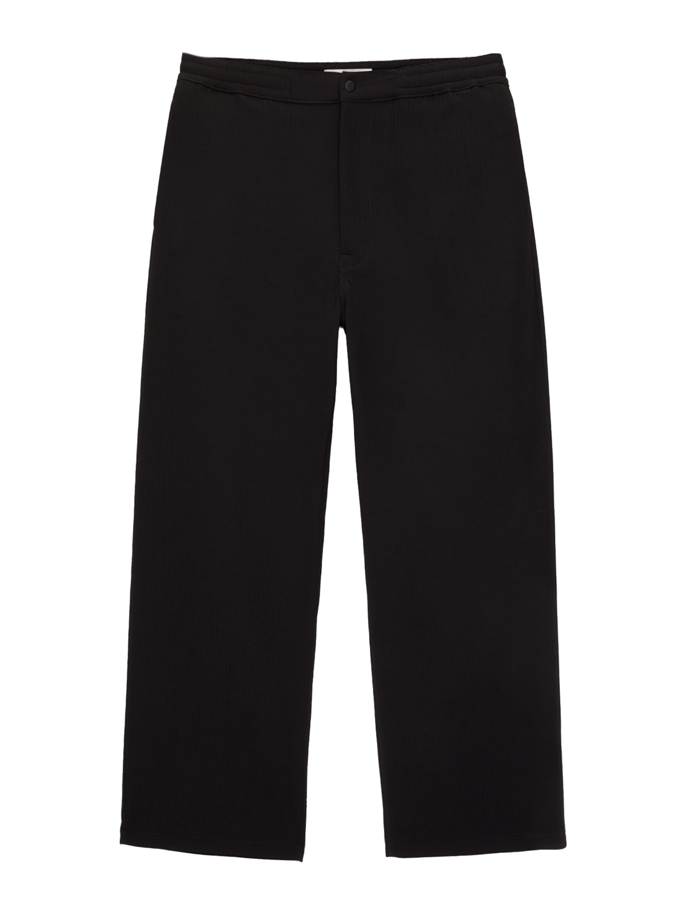 Pull&Bear Regularen Hlače | črna barva: sprednja stran