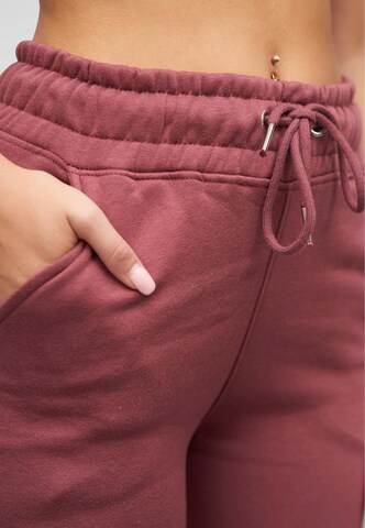 Effilé Pantalon de sport Cloud5ive en marron