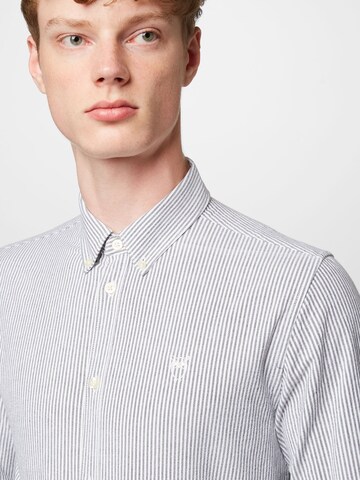 KnowledgeCotton Apparel Regular fit Button Up Shirt in White