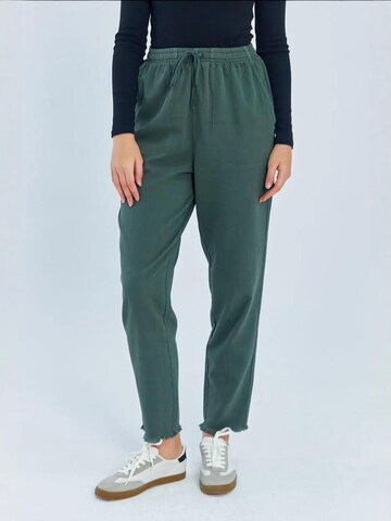 Loosefit Pantaloni di MixRay in verde: frontale