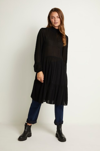 Kaffe Shirt Dress in Black