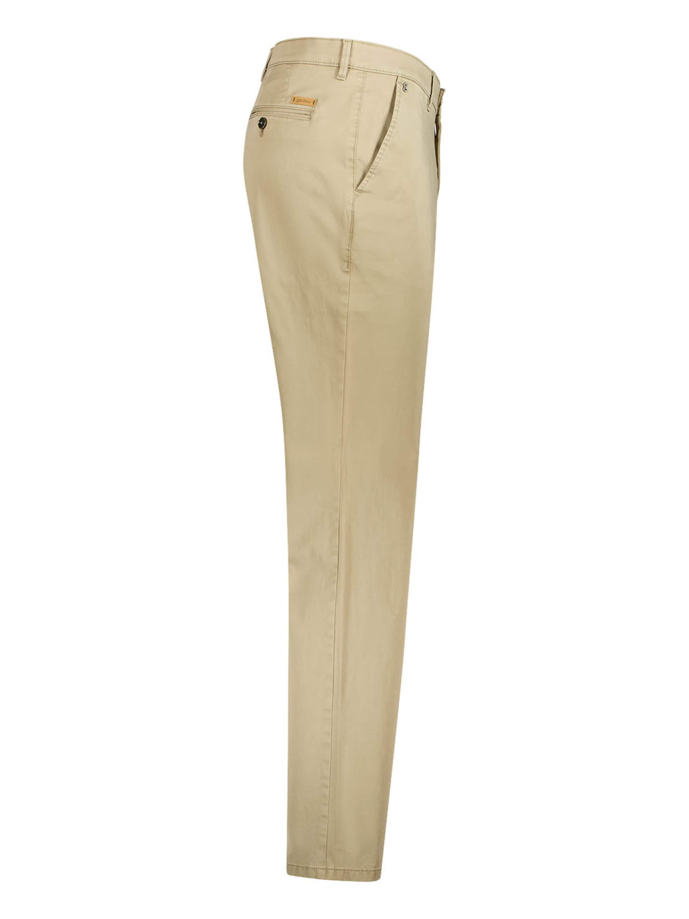 Gardeur Regular Chino trousers 'Benito' in Beige