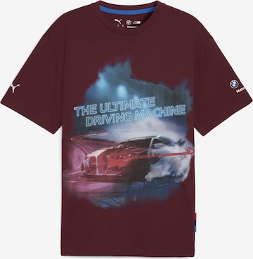 PUMA Shirt 'BMW M Motorsport' in Rood: voorkant