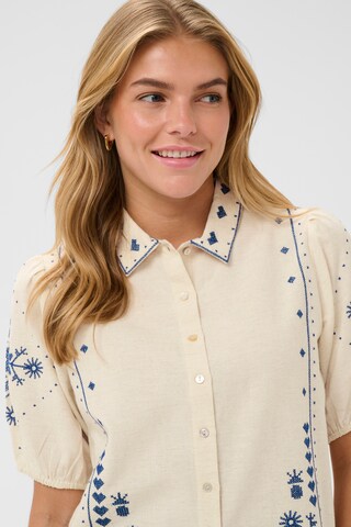 SAINT TROPEZ Blouse in White