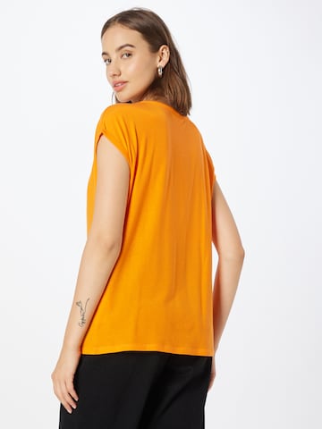 VERO MODA قميص 'AVA' بلون برتقالي