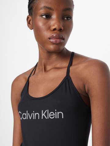 Calvin Klein Sport Sports Top in Black