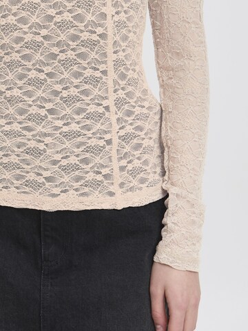 Felpa ' IXLACEY ' di ICHI in beige