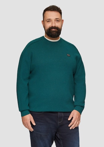 s.Oliver Trui in Blauw: voorkant